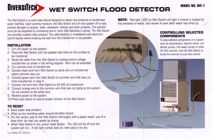 Sha Hvac Overflow Flood Detection And Preventative Shutdown